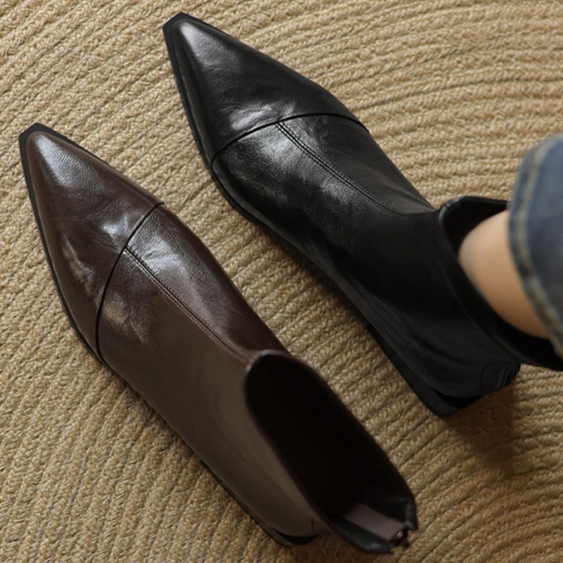Women Pointed Short Boots 2025 - Women'S Fashion Korea recension och pris