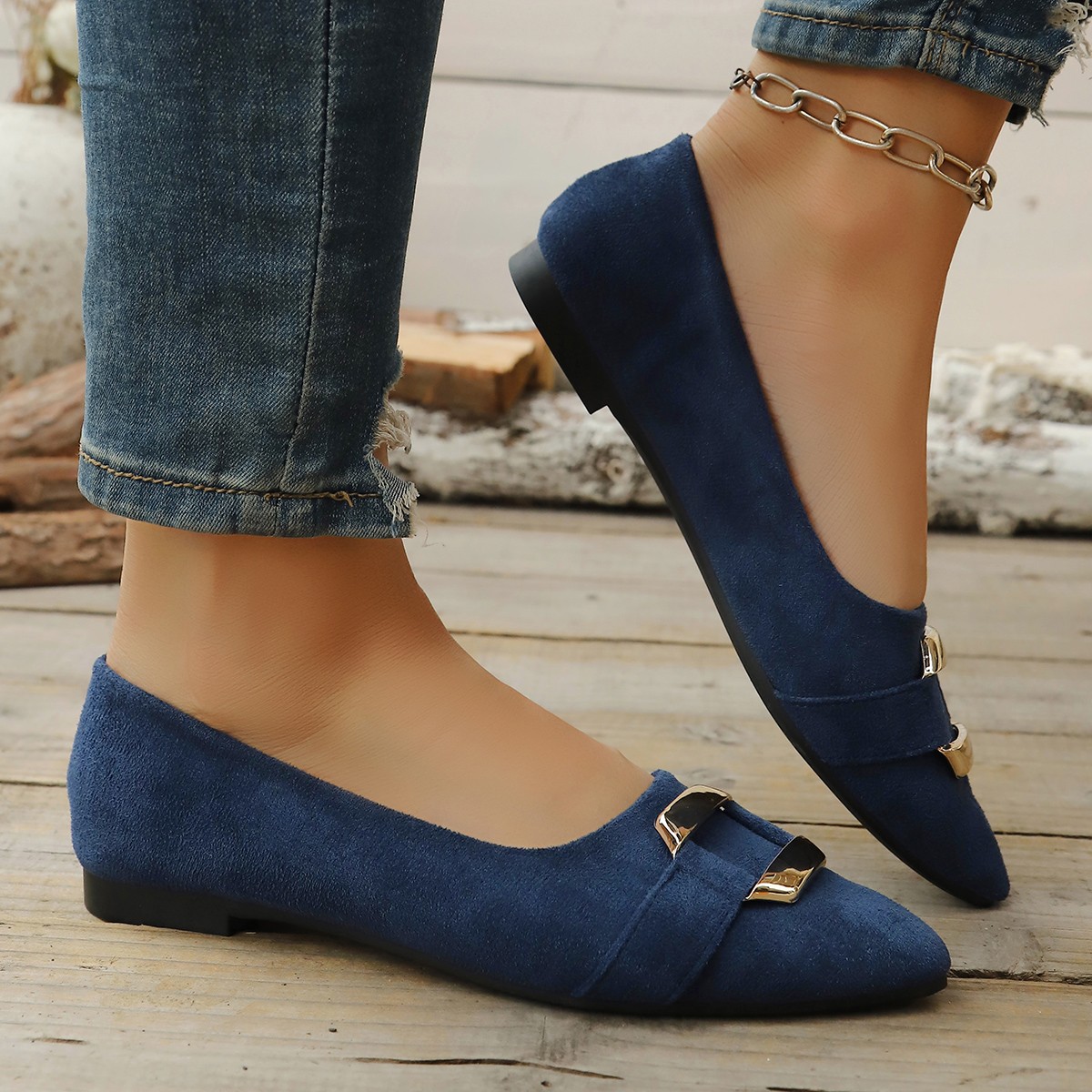 Spring and Autumn Elegant Poin - Women'S Fashion Shoes recension och pris