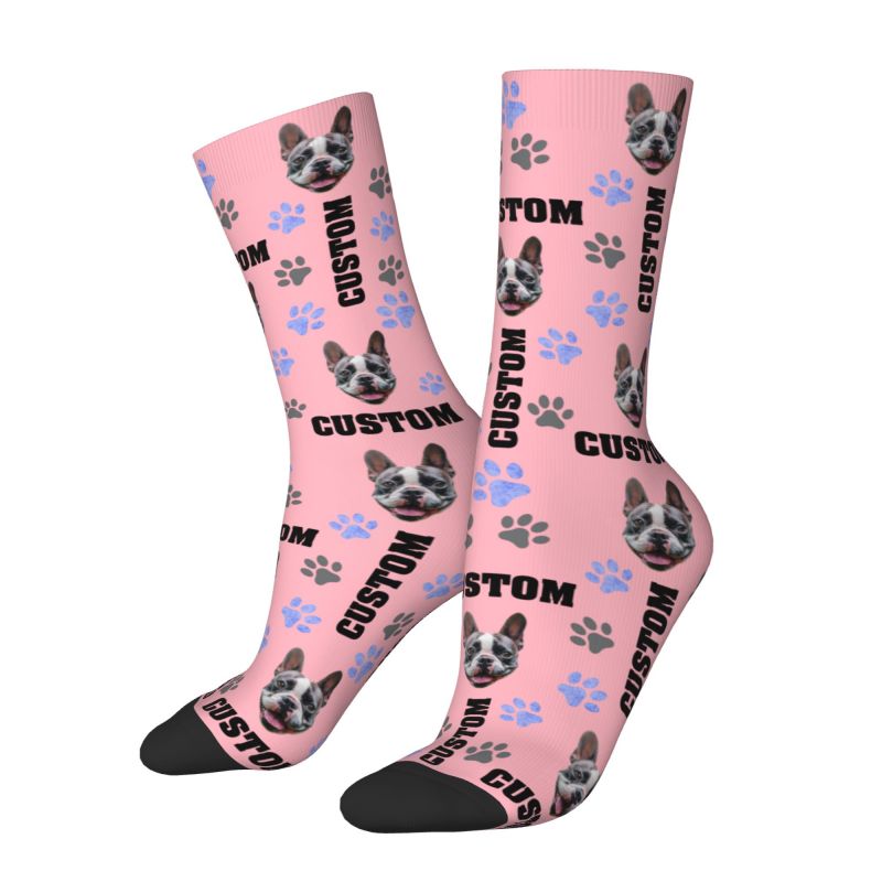 Pet Photo Custom Dress Socks M - Women Fashion Dress Names recension och pris