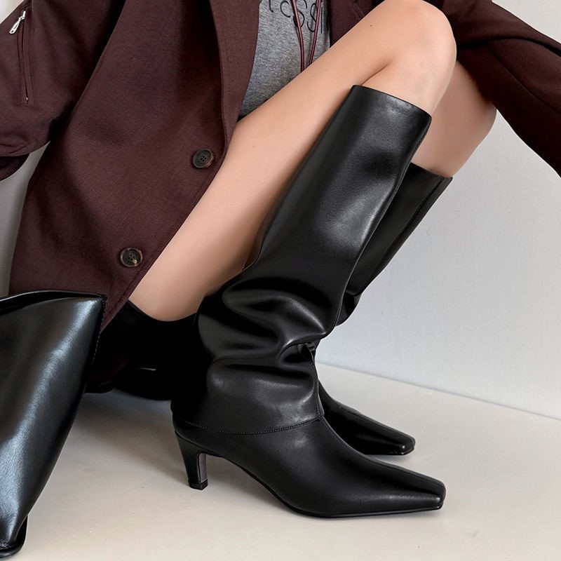 Dilalula 2026 Real Sheepskin W - Women'S Fashion Knee High Boots recension och pris