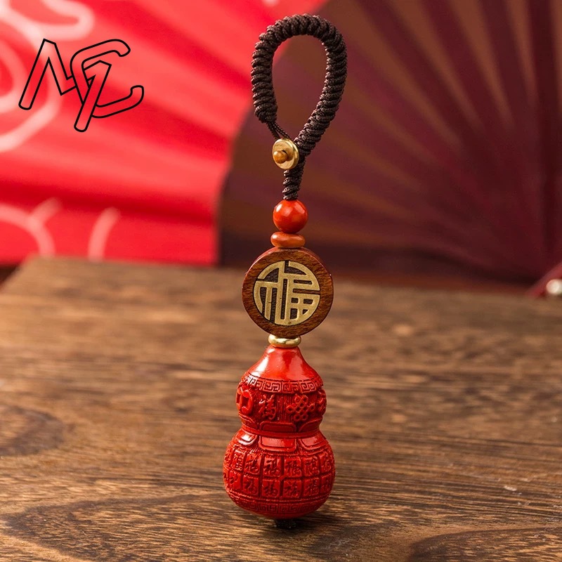 Fashion Red Cinnabar Jade Gour - Women'S Fashion Jewellery recension och pris
