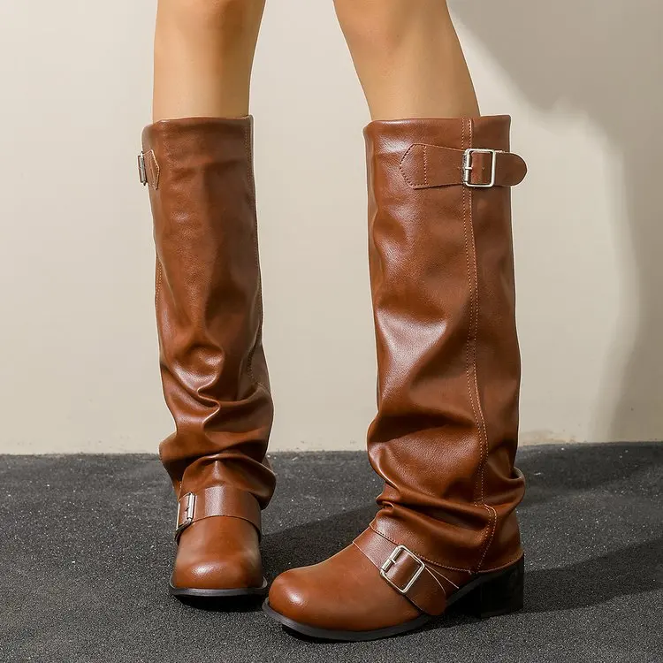 Women's 2026 New Solid Color N - Women'S Fashion Knee High Boots recension och pris