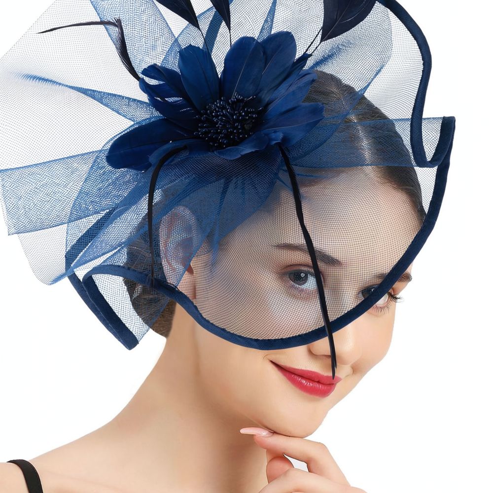 Fashion Mesh Feather Hair Acce - Women'S Fashion Kentucky Derby recension och pris