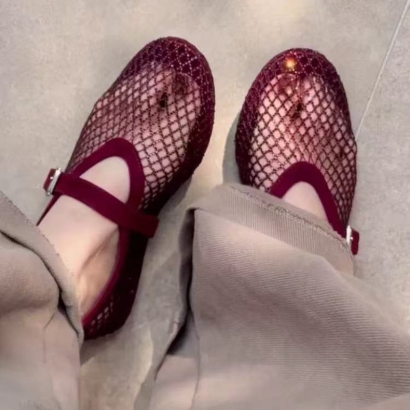 Hollow Rhinestone Baotou Sanda - Women'S Fashion Shoes recension och pris