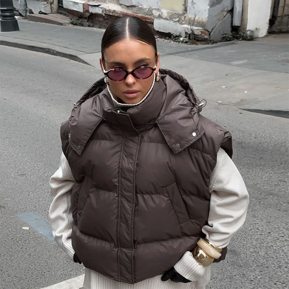 Quilted Vest Women Fall Winter - Women'S Fashion Vest Tops recension och pris