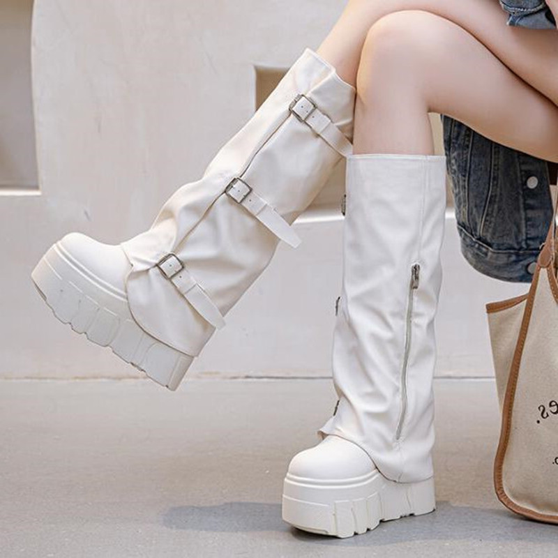 New 2026 Fashion Brand Autumn  - Women'S Fashion Knee High Boots recension och pris