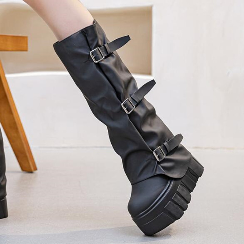 New 2026 Fashion Brand Autumn  - Women'S Fashion Knee High Boots recension och pris
